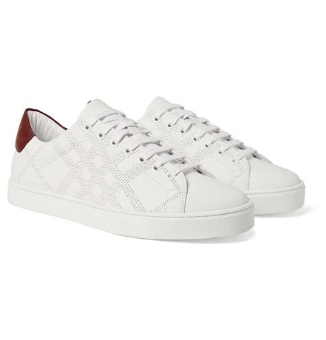 burberry sneakers men white|Burberry men's sneakers on sale.